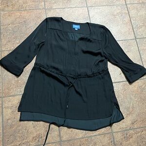 Simply Vera Vera Wang Black Blouse